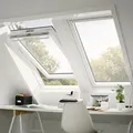 VELUX Dachfenster GGU 0070 Schwingfenster Kunststoff THERMO Fenster, 55x78 cm (CK02)