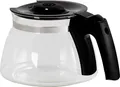 Melitta Kaffeekanne MELITTA Glaskanne Enjoy® Ersatzkanne schwarz für Filterkaffeemaschine