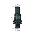 Thermostat, Kühlmittel MAHLE TH 5 80 BEHR für AUDI VAG CUPRA