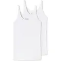 SCHIESSER Damen Trägertop, 2er Pack - Single Jersey, Serie 95/5, uni