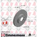 2x ZIMMERMANN Sport Z Bremsscheibe 470.5403.52