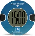 OOONO P-DISC NO1 - Elektronische Parkscheibe mit Zulassung fürs Auto - Blau