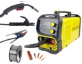 MAG-Fülldrahtschweißgerät WELDINGER ME 130 mini FLUX mit MMA-Funktion im *Set*