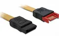 Delock - SATA-Verlängerungskabel - Serial ATA 150/300 - SATA (M) zu SATA (W) - 1 m - Gelb