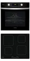 Privileg BAKO Turn&Go Steam 600 Einbau-Backofen mit Induktions-Kochfeld/ 71 L /Hydrolyse-Reinigungsfunktion/ Heißluftbackofen mit 11 Funktionen / 1-fach Teilauszug / Turn&Go / Click&Clean