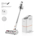 JONR VC10 Pro Akku Staubsauger mit Selbstreinigender Absaugstation,27kPa 60Min