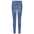 Vero Moda 7/8-Jeans Tanya (1-tlg) Patches blau XL