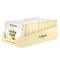 foodspring Protein Cookie, Weisse Schoko Mandel, 12 x 50g, Viel Protein, Wenig Zucker, Der leckerste Keks für deine Fitness