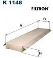 FILTRON K1148 Filter für Innenraumluft Innenraumfilter Filter Innenraum
