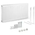 HD24 Kompaktheizkörper, Heizkörper Typ 22 750x800 mm (H x L), Flachheizkörper