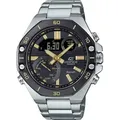 CASIO EDIFICE Smartwatch, Armbanduhr, Herrenuhr, Edelstahlarmband, Bluetooth,bis 10 bar wasserd. silberfarben