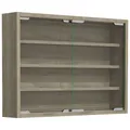 VCM Hängevitrine "Agisa", BxHxL: 57 x 40 x 10 cm - beige