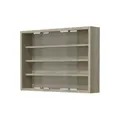 Hängevitrine  Agisa , holzfarben , Maße (cm): B: 57 H: 40 T: 10.0