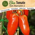 Tomaten Samen (BIO) - 20 Samen Tomatensamen San Marzano Flaschentomate