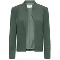 ONLY Kurzblazer ONLEMILLIA LIFE L/S OPEN BLAZER CC TLR mit Stehkragen grün S (36)