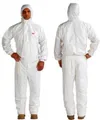 3 Stück 3M™ 4500 Schutzanzug Weiß, Größe L