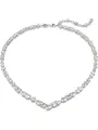 Swarovski Collier Swarovski Damen-Kette Metall Swarovski-Kristall