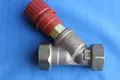 BK012-Honeywell Kombi 3 plus Strangabsperrventil 3/4" AG rot Nr V5000X0020