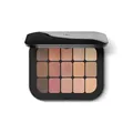 KIKO Milano Master Eyeshadow Palette 02, Palette Mit 15 Lidschatten Mit Mattem Und Metallischem Finish