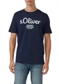 s.Oliver Baumwoll-T-Shirt mit Logo-Print