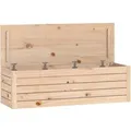 vidaXL Truhe 109x36,5x33 cm Massivholz Kiefer 823624
