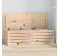 vidaXL Truhe, Truhe 109x36,5x33 cm Massivholz Kiefer