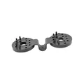Grindi - Sonnenschutznetz-Befestigungsklammer, Clips 20 St/Packung, anthrazit - GKM 1