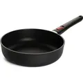 Woll Eco Lite QXR Hochrandpfanne: abnehmbarer Stiel, Ø 24cm, 7 cm hoch, Alle Herdarten inkl. Induktion