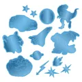 Reflektierendes Sticker-Set Blue