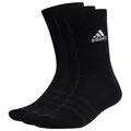adidas - Cushioned Sportswear Crew Socks 3-Pack - Multifunktionssocken Unisex M | EU 40-42 schwarz