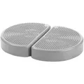TOGU Aero-Step XL Balancetrainer Koordinationstrainer Therapietrainer mit Noppen, Silber