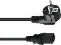 OMNITRONIC Kaltgeräte Netzkabel 3x1,5 10m sw (30235214)