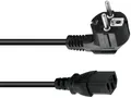 OMNITRONIC Kaltgeräte Netzkabel 3x1,5 10m sw
