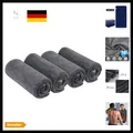 4er Set Mikrofaser Handtücher - Stark Wasserabsorbierend für Sport & Fitness