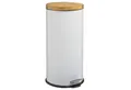 5five Simply Smart Mülleimer Mülleimer NATUREO, 30 L, Metall, weiß - 5five Simple Smart