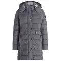 Betty Barclay Steppjacke Damen mit abnehmbarer Kapuze grau 38