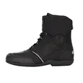 FAST WAY Touring 201 Motorradstiefel Herren, Zertifiziert, Schalthebelverstärkung, Knöchelschutz, Robuste Motorradschuhe, Schnürsenkel mit Klett-Abdeckung, Größe 46