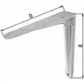 GAH Konsole L.300mm H.250mm Alu-Guss Trgf.90kg (1 Stk.) (804053)