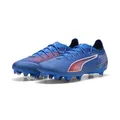 Puma Unisex Ultra 6 Pro Fg/Ag Fußballschuh, Ultra Blau Puma Weiß Leuchtend Rot, 44 EU