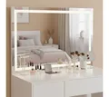 Bellamio Schminkspiegel Livny mit und ohne dimmbarer LED-Beleuchtung (umlaufender LED-Strip, Wandmontage), Hollywood Spiegel mit 3 Farbtemperaturen & Touchscreen