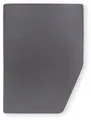 Walra Jersey Spannbettuch, rechte ecke, anthrazit, 160x210cm