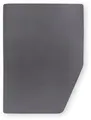 Walra Jersey Spannbettuch, rechte ecke, anthrazit, 160x210cm