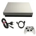 Xbox One X Konsole in Weiss 1 TB mit allen Kabeln ohne Controller