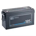 ECTIVE - AGM DC185 12V 185Ah - Deep Cycle Versorgungsbatterie wartungsfrei - VRLA Aufbaubatterie für Boote, Van, Wohnmobil, Camper