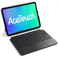 Inateck Ultraleichte Tastaturhülle, schwarz für iPad 11" A16 2025, iPad 10, iPad Air 11" M3/M2 2025/2024, iPad Air 7/6/5/4, iPad Pro 11" 4/3/2/1,