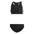 adidas Damen FIT 2PC 3S Badeanzug , Schwarz(black) , 36