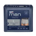 Seni Man Pants, saugfähige Unterwäsche für Männer - L | Packung (10 Stück)