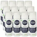 Nivea Men Sensitive 12 x 50 ml Rasierschaum Shaving Foam für empfindliche Haut S