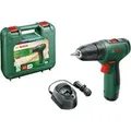 Akku-Bohrschrauber EasyDrill 1200 grün/schwarz, Li-Ionen Akku 1,5Ah, Koffer