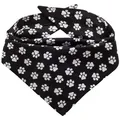 Mate for dogs Tier-Halstuch Hunde Bandana Kopftücher Hundehalstuch Dreieckstuch für Hunde, in versch. Größen schwarz S